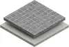 An exploded view of a layered material, likely a construction or flooring product. Náhľad obrázku produktu