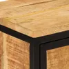 Nachttisch 40x30x52,5 cm Raues Massivholz Mango Produktbild-Vorschau 6
