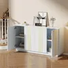 Credenza Merax con 4 ante e divisori regolabili, Anteprima dell’immagine prodotto 4