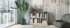 KOMTO Bücherregal Rectolibra Sonoma-Regal Wohnzimmer mit 6 Produktbild-Vorschau 3