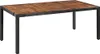 vidaXL 9-tlg. Garten-Essgruppe Poly Rattan Akazie Produktbild-Vorschau 1