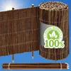 Beeteinfassung Weide Rolle 300x40 mit Holzpflöcke 7er 50cm Produktbild-Vorschau 1