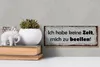 Holzschild Spruch 27x10cm habe keine Zeit mich zu beeilen Produktbild-Vorschau 5