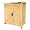 AXI Felix Armoire de jardin en bois beige -  80 x 45 x 93 Voir les images du produit 1