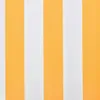 vidaXL Markisenbespannung Canvas Orange & Weiß 350x250 cm Produktbild-Vorschau 9