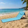 Linder Exclusiv Lettino da spiaggia pieghevole Blu Anteprima dell’immagine prodotto 3