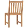 vidaXL Chaises de jardin 8 pcs. Bois massif teck Voir les images du produit 4