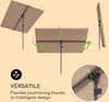Blumfeldt Flex-Shade XL Sonnenschirm Sonnenschutz ,Fläche: Produktbild-Vorschau 3