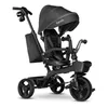 A black Lionelo Kori tricycle is shown against a white background. Anteprima dell’immagine prodotto