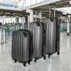 3-teiliges Hartschalen Kofferset, Trolleyset mit 4 Rollen, Produktbild-Vorschau 2