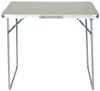 A folding camping table shown from the front. Produktbild-Vorschau