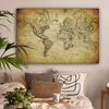 MuchoWow® - Leinwandbilder - Weltkarte - Vintage - Antik - Produktbild-Vorschau 2