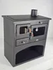 - Holzofen PRITY 1P34 10,1 kW mit Backofen & Metallplatte Produktbild-Vorschau 3