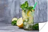 MuchoWow® Poster Cocktail - Früchte - Kräuter 60x40 cm - Produktbild-Vorschau 1