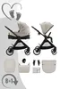 Passeggino 2 in 1 Kinderkraft VESTO 2 con navicella, seduta Anteprima dell’immagine prodotto 13