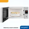 Exquisit Mikrowelle MW 820 DI | max. 700 W | Garraum 20 l | Produktbild-Vorschau 5