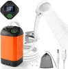 Tragbare Campingdusche Akku mit Pumpe, Camping Dusche mit Produktbild-Vorschau 1