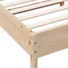 Massivholzbett ohne Matratze 150x200 cm Kiefernholz Produktbild-Vorschau 7