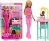Barbie Kinderärztin-Puppe (mit Baby-Patientenpuppe, Möbeln Produktbild-Vorschau 9
