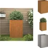 vidaXL květináč 52x48x75 cm Corten ocel - Květináče a Náhled obrázku produktu 1