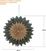 Gwiazda wisząca zielono-złota CRYSTAL 50 cm Podgląd zdjęcia produktu 18