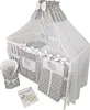 16 Teiliges Babybett Kinderbett und Bettwäsche komplett Set Produktbild-Vorschau 1