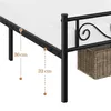 Yaheetech Bettrahmen Metallbett für 90 x 200 cm Matratze Produktbild-Vorschau 5