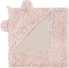 Baby's Only Einschlagdecke Snow - mit Ohren - Alt Rosa - Produktbild-Vorschau 1