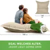 Green Bean® Indoor Sitzsack "Square" 120x160cm mit 270 Produktbild-Vorschau 4
