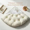 (Beige) Bodenkissen 100 × 100 cm für Kinder, weiche Produktbild-Vorschau 5