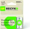 GP Batteries Recyko 3000 C, 3000 mAh, Nikel-Metal Hydrid Náhľad obrázku produktu 4