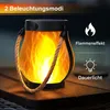 2 Stück Flammen-Solarlaterne, Solar Laternen für Draußen Produktbild-Vorschau 6