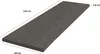 Küchen Arbeitsplatte Metallic Brown 210 cm 28 mm Bianca Produktbild-Vorschau 1
