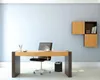 A modern office desk with a chair and a wall-mounted shelf. Voir les images du produit