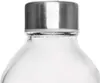 A close-up shot of the top of a glass bottle with a silver metal cap. Náhled obrázku produktu