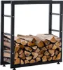 Stojan na dřevo Keri V2 25x80x80, černá Náhled obrázku produktu 1