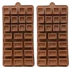 GKA 2 Stück Silikon Pralinenform Schokoladenriegel Produktbild-Vorschau 1