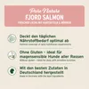 Marketing image for dog food with text describing features and benefits. Produktbild-Vorschau