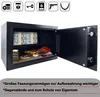 QEENTOE Safe Tresor, 12L Elektronischer Wandtresor, Produktbild-Vorschau 7