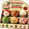 6er-Set Weihnachts-Squishy Adventskalender, 3,74 in, Produktbild-Vorschau 1