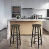 WOLTU Barhocker 2er Set Bistrohocker, Gestell aus stabilem Produktbild-Vorschau 4