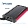 Fontastic Solar Power Bank 10.000mAh integriertes Ladekabel Produktbild-Vorschau 2