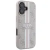 Custodia iPhone 16 Guess in ecopelle con logo rosa color Anteprima dell’immagine prodotto 4