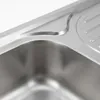Mucola Küchenspüle Silber Spülbecken Einbau Silberspüle mit Produktbild-Vorschau 15