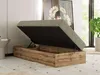 MKS MEBLE Boxspringbett 90x200 WOOD ZERO ohne Kopfteil, mit Produktbild-Vorschau 13