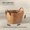Aufbewahrungskorb mit Henkel – 60 x 45 x 37 cm – natur Produktbild-Vorschau 7