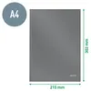 Leitz Solid A4, Jednobarevný, Černá, A4, 80 listy, Matný, Náhled obrázku produktu 5