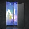 A smartphone screen protector is shown in front of a smartphone. Produktbild-Vorschau