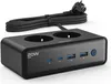 Voomy 6-in-1 Steckdosenleiste 20W USB-C – 2-Fach mit 4 USB Produktbild-Vorschau 1