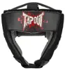 Kopfschutz aus Kunstleder HOCKNEY Black/Ecru/Red S/M Tapout Produktbild-Vorschau 1